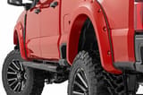 Pocket Fender Flares | PQ Race Red | Ford F-250/F-350 Super Duty (23-26) view 1