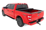 Hard Tri-Fold Flip Up Bed Cover | 5'7" Bed | Ford F-150 2WD/4WD (2015-2020) view 5