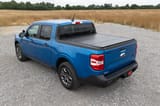 Hard Tri-Fold Flip Up Bed Cover | 4'6" Bed | Ford Maverick 2WD/4WD (22-26) view 5