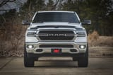 LED Fog Light Kit | 3.5 Inch Round Black Series | Amber DRL | Ram 1500 (2019-2024) view 4