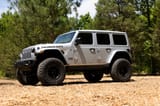 Rough Country 3.5 Inch Lift Kit | C/A Drop | 4-Door | 392 | Jeep Wrangler Unlimited (18-23) view 4
