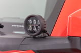 Black Series Round LED Light Pair | 3.5 Inch | Amber DRL view 5