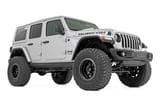 Rough Country 3.5 Inch Lift Kit | C/A Drop | 4-Door | 392 | Jeep Wrangler Unlimited (18-23) view 2