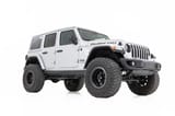 Rough Country 3.5 Inch Lift Kit | C/A Drop | 4-Door | 392 | Jeep Wrangler Unlimited (24-26) view 4