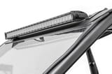 30" Single Row Light Mount | Front | Black Series | White DRL | Polaris RZR Turbo R view 2