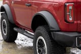 Oval Nerf Steps | 2-Door | Black | Ford Bronco (2 Door) 4WD (2021-2026) view 6