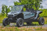 Vented Full Windshield | Scratch Resistant | Polaris RZR XP 4 1000 view 6