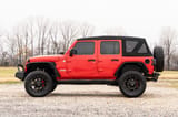Oval Nerf Steps | 4 Door | Black | Jeep Wrangler Unlimited 4WD (2018-2026) view 6