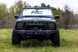 8 Inch Black Series LED Light Bar | Single Row | Cool White DRL | Pair view 5