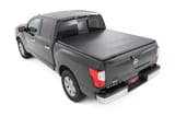 Soft Tri-Fold Bed Cover | 5'7" Bed | Nissan Titan 2WD/4WD (2017-2024) view 3
