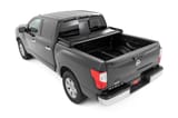 Soft Tri-Fold Bed Cover | 5'7" Bed | Nissan Titan 2WD/4WD (2017-2024) view 4