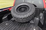Bed Mount Spare Tire Carrier | Universal (5x5.5 6x5.5 6x135 & 5x5.0 Bolt Patterns) view 4