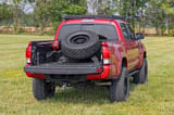 Bed Mount Spare Tire Carrier | Universal (5x5.5 6x5.5 6x135 & 5x5.0 Bolt Patterns) view 5