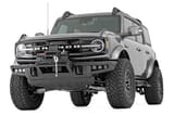 High Winch Mount | All Models | 12000S | 20 Inch Black Single Row LED | Ford Bronco (21-26) view 6