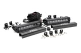 LED Light Kit | Grille Mount | 8" Black Pair | Ford F-250 Super Duty (17-19) view 1