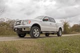 Rough Country 2 Inch Leveling Kit | Red | Ford F-150 2WD/4WD (2009-2013) view 5