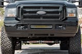 LED Light Kit | Bumper | 20" Chrome Dual Row | Amber DRL | Ford F-250/F-350 Super Duty (05-07) view 2