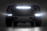 30 Inch Black Series LED Light Bar | Curved | Single Row | Cool White DRL view 6