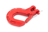 Winch Hook | Forged | Red view 2