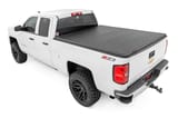 Soft Tri-Fold Bed Cover | 6'7" Bed | Chevy/GMC 1500/2500HD/3500HD (14-19 & Classic) view 1