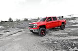 Rough Country 7 Inch Lift Kit | Bracket | N3 Struts | Chevy/GMC 1500 (14-16) view 2