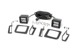 LED Light Kit | Fog Mount | 2" Black Pair | GMC Sierra 1500 2WD/4WD (14-15) view 1