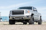 Mesh Grille | 30" Dual Row LED | Black | GMC Sierra 1500 2WD/4WD (2014-2015) view 5