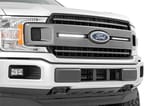 LED Light Kit | Grille Mount | 10" Black Slimline Pair | Ford F-150 (18-20) view 5
