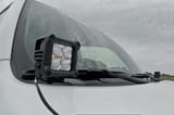 LED Light Kit | Ditch Mount | 3" Chrome Wide Angle Pair view 3