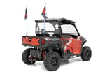 Vented Full Windshield | Scratch Resistant | Polaris General XP 4 1000 view 6