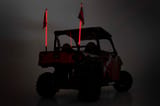 Multi-Color LED | Whip | 4' Long | Pair view 4