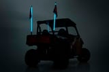 Multi-Color LED | Whip | 4' Long | Pair view 6