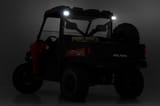 LED Light | RR Cage Mount | 2" Black Spot Pair | Polaris Ranger 1000/Ranger XP 900/1000 view 6