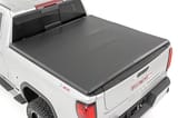 Soft Tri-Fold Bed Cover | 6'7" Bed | Chevy/GMC Sierra 1500 (19-26)/Silverado 1500 (19-26) view 1
