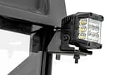 LED Light | RR Cage Mount | 2" Black Spot Pair | Polaris Ranger 1000/Ranger XP 900/1000 view 5