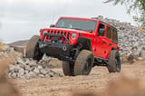Rough Country 3.5 Inch Lift Kit | Adj Lower | FR D/S | M1 | Jeep Wrangler Unlimited (24-26) view 6