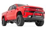 LED Light Kit | Grille Mount | 10" Chrome Slimline Pair | Chevy Silverado 1500 (19-22) view 4