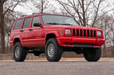 Rough Country 3 Inch Lift Kit | SII | RR AAL | V2 Shocks | Jeep Cherokee XJ 2WD/4WD (84-01) view 2