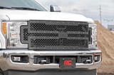 Mesh Grille | Ford F-250/F-350 Super Duty 2WD/4WD (2017-2019) view 4