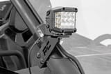 LED Light Kit | "A" Pillar Mount | 2" Black Pair | White DRL | Polaris RZR PRO XP view 5