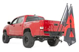 Flag Pole Holder | Dual | 2 Inch Hitch | w/ Flag Poles view 2