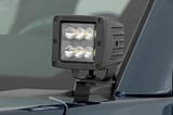 LED Light Pair | Ditch Mount | 2" Black DRL | Ford F-150 (15-26)/F-150 Lightning (22-26) view 2