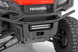 LED Light Kit | Bumper Mount | 10" Black Slimline Pair | Honda Pioneer 1000 view 5