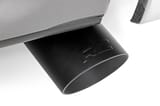 Exhaust Tip | Black | RC Logo | 2.5-3.125 Inch Pipe view 1
