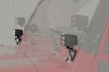 LED Light Mount | Lower Windshield | Pod | Jeep Wrangler TJ (97-06)/Wrangler Unlimited (04-06) view 2