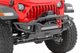 Front Winch Bumper | Tubular | Skid Plate | Jeep Gladiator JT/Wrangler JK & JL/Wrangler Unlimited view 1