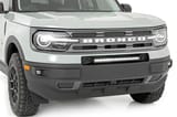 LED Light Kit | Bumper Mount | 20" Black Single Row | Ford Bronco Sport (21-26) view 3