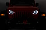 9 Inch DRL Halo LED Headlights | DOT Approved | Jeep Gladiator JT/Wrangler JL (18-26) view 1