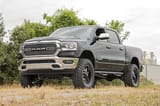 Dual 6in LED Grille Kit | Black Slimline | Ram 1500 2WD/4WD (2019-2024) view 4