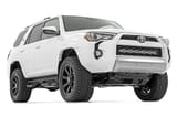 LED Light Kit | Bumper Mount | 30" Black Dual Row | White DRL | Toyota 4Runner (14-20) view 4